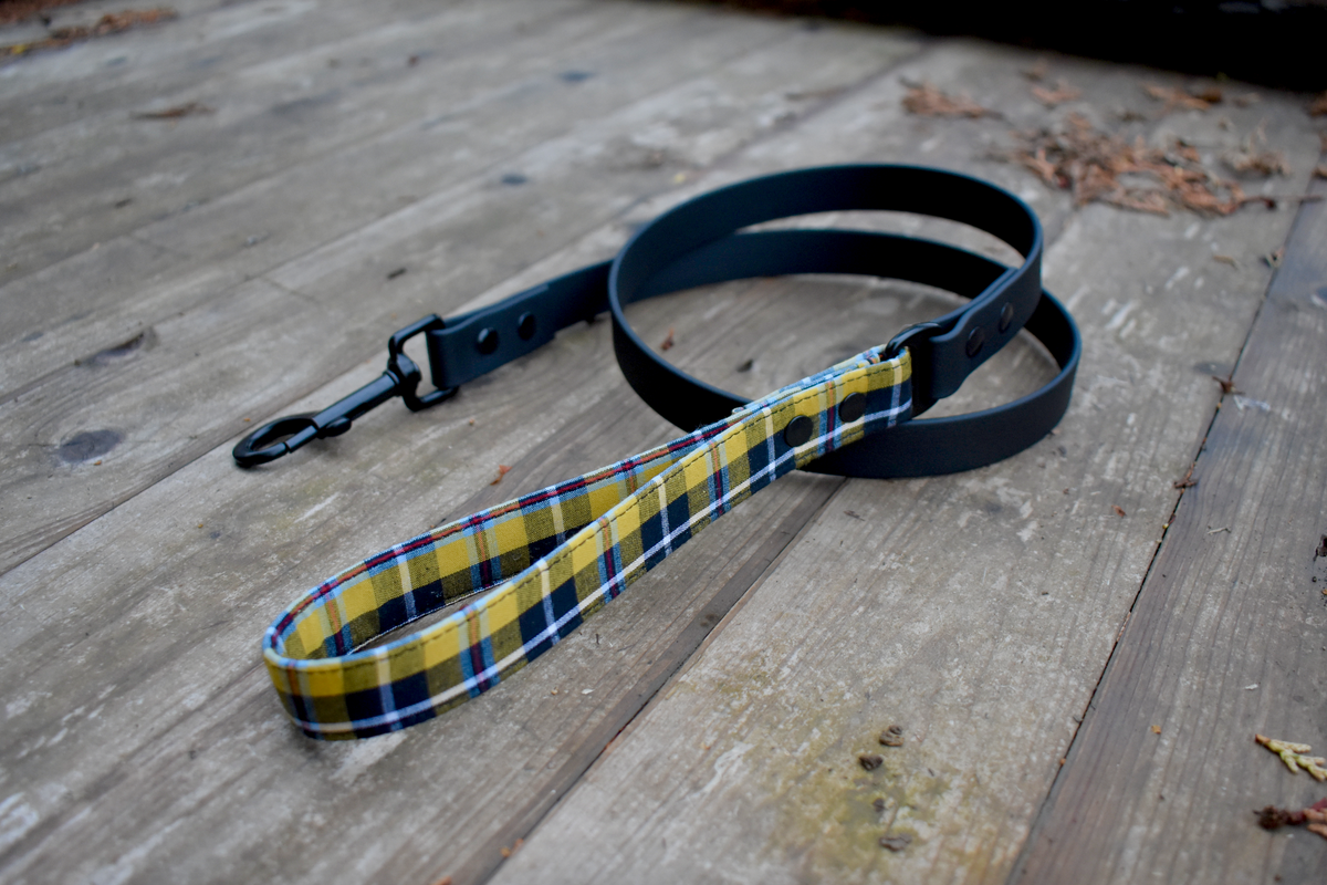 Cornish tartan 2024 dog collar